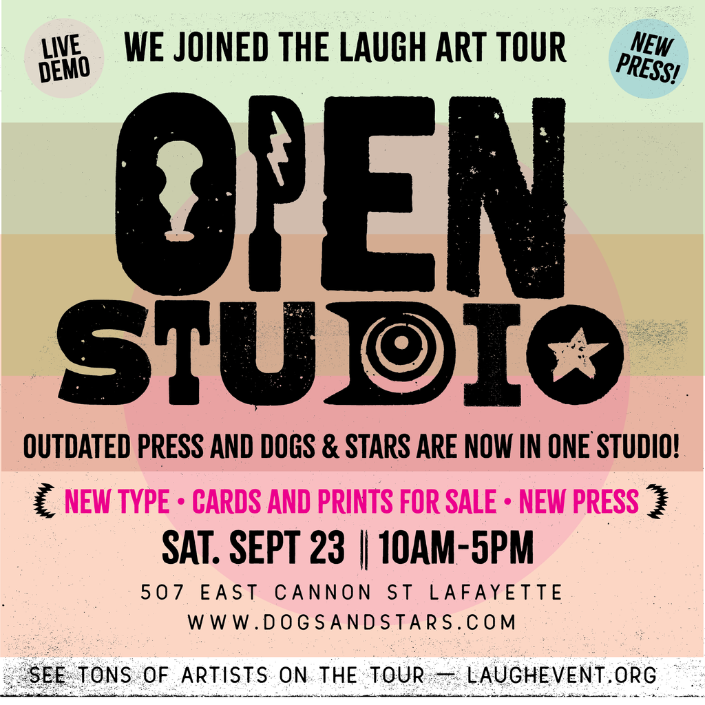 Open Studio — Sept. 23, 2023!