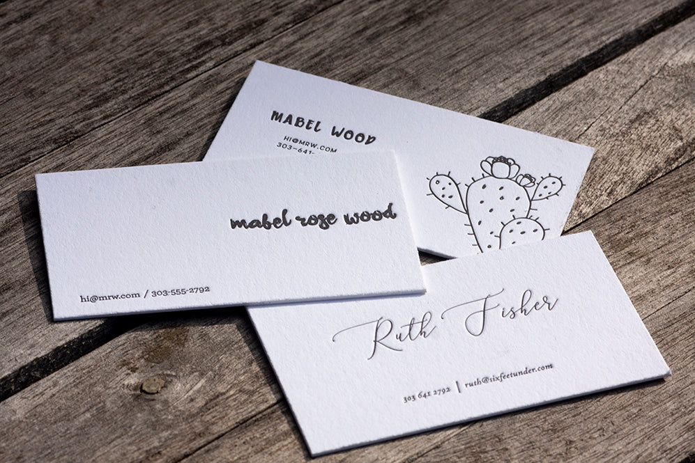 Pre-Designed Business Card Sample Pack